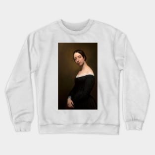 Portrait of Pauline Viardot by Ary Scheffer Crewneck Sweatshirt